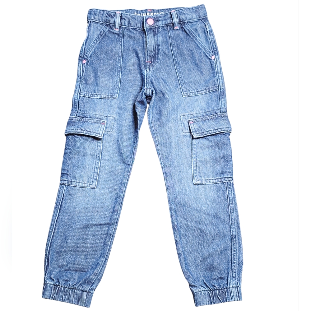 Girls GUESS Cargo Jeans